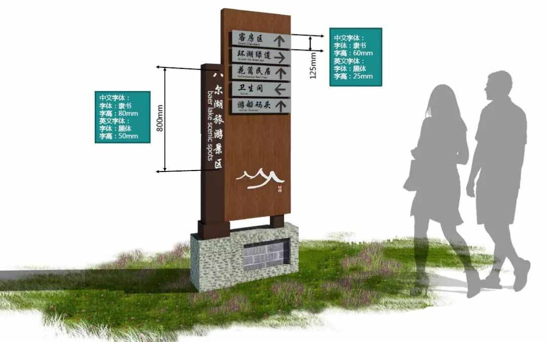 標識牌、景物介紹牌規劃設計 標識牌、景物介紹牌規劃設計