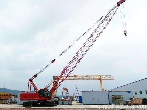 【電廠(chǎng)】越南海陽(yáng)2×600MW燃煤電廠(chǎng)工程SCC500D履帶式起重機(jī)安裝完成